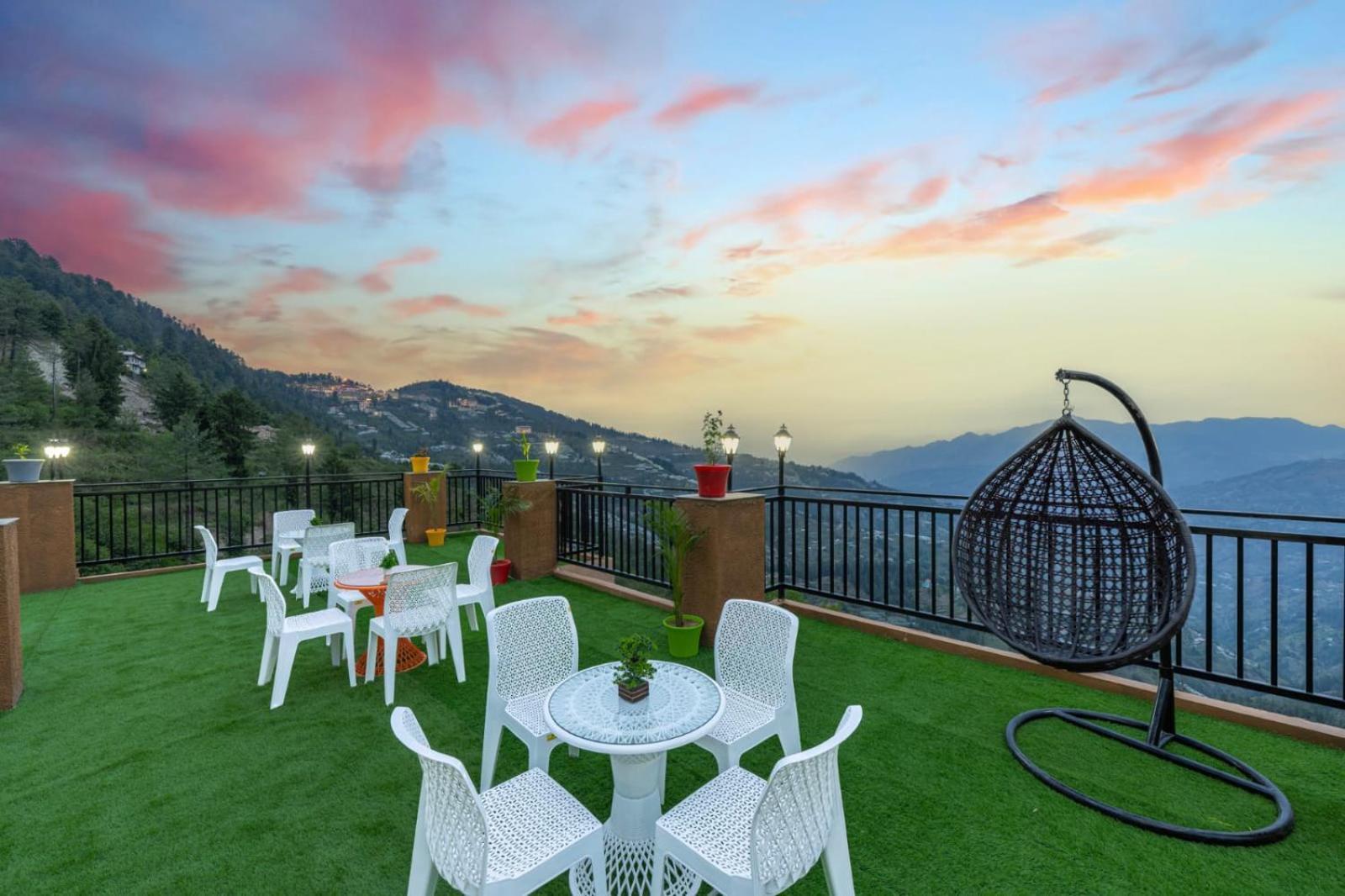 The Countryside Retreat I Vacations I Conference I Mice I Family Events I Open Air Terrace I Sky Bonfire I Kufri By Exotic Stays Shimla Exteriör bild