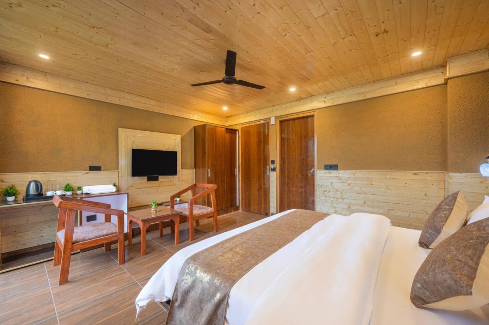 The Countryside Retreat I Vacations I Conference I Mice I Family Events I Open Air Terrace I Sky Bonfire I Kufri By Exotic Stays Shimla Exteriör bild